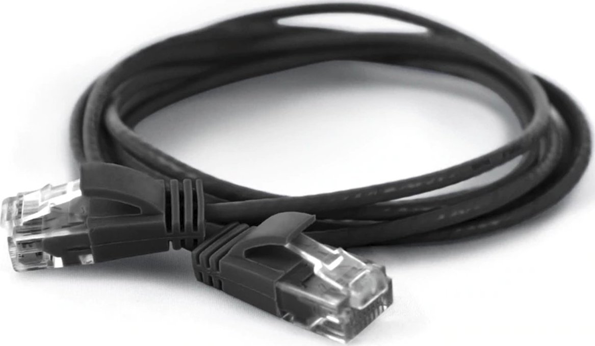 Wantec Wantec wW Patch Cable CAT6A (rand 2,8mm) UTP black 3,0m (7316)