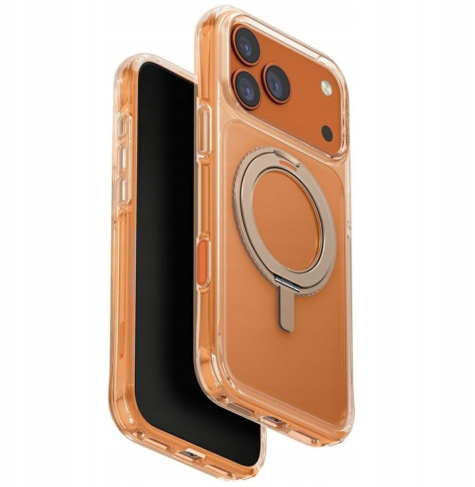 Etui UNIQ Swivix do Apple iPhone 17 Pro Max 360 Rotating Kickstand złoty