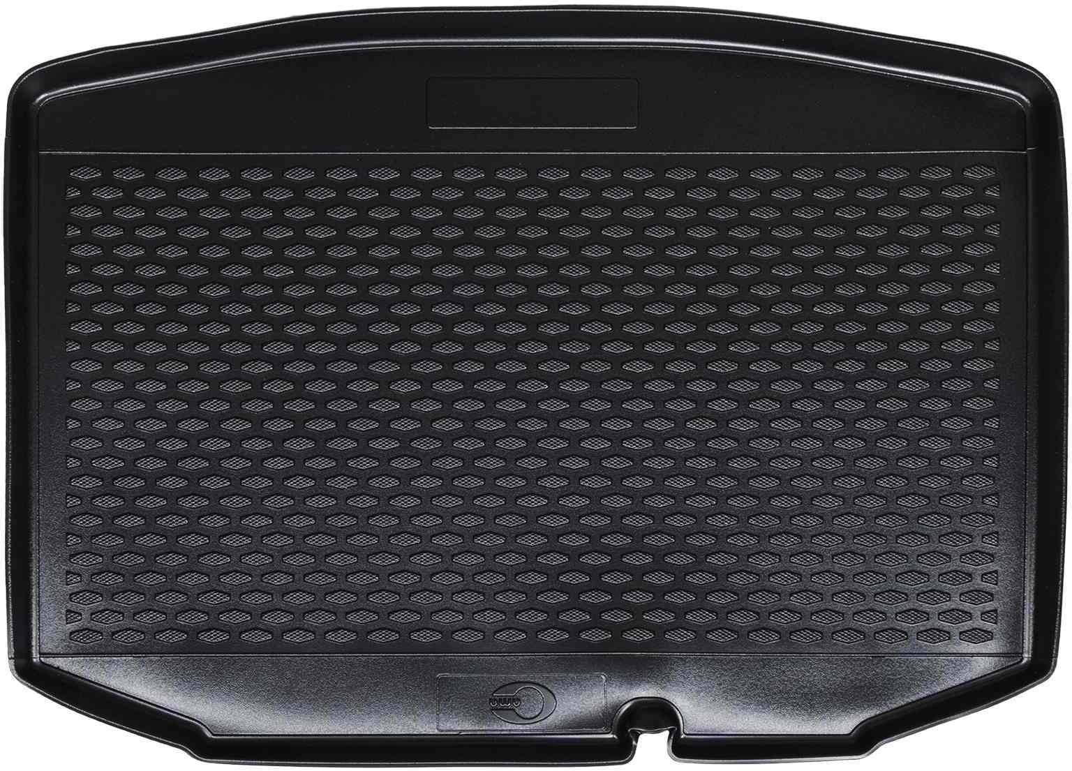 vidaXL Mata bagażnika Czarny odpowiednie do KODA FABIA II HB TPE