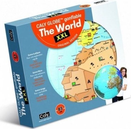 MG Piłka Caly Globus 85 cm - wiat