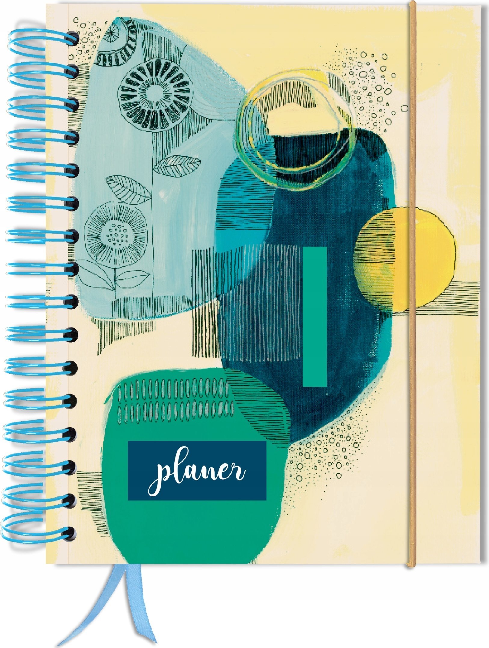 TadaPlanner Kalendarz terminarz bez dat planer książkowy A5+