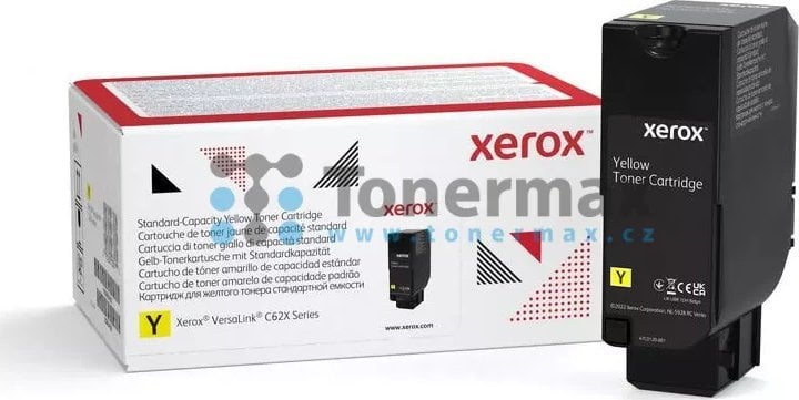 Toner Xerox Xerox Cartridge žlutá - standard capacity pro C625 (6 000 str.)