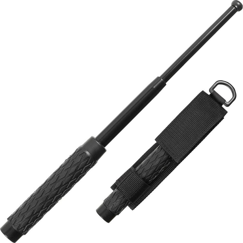 MFH PAŁKA TELESKOPOWA 41 cm CZARNA + Etui