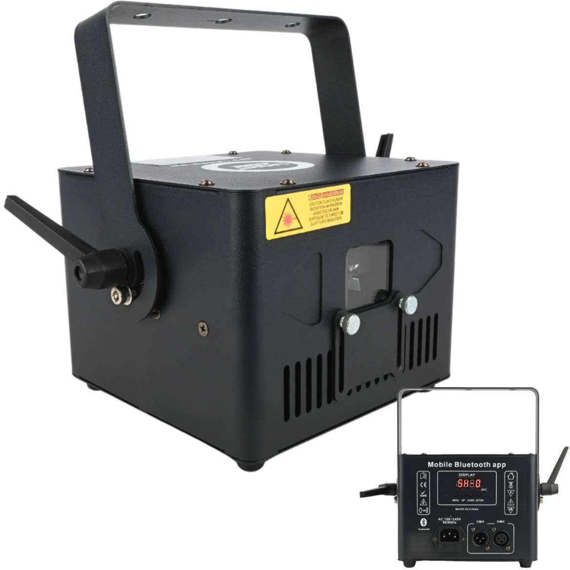 LIGHT4ME APP LASER 5W RGB profesjonalne estradowe oświetlenie laserowe Bluetooth