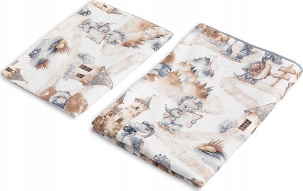 Sensillo POŚCIEL 2-EL. SMOKI JEANS 100X135 CM