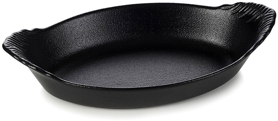 Naczynie owalne French Classics czarne 20x11 cm