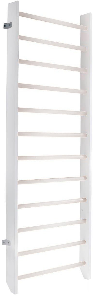 Drabinka rehabilitacyjna biała dla dzieci 240 x 80 cm sosna