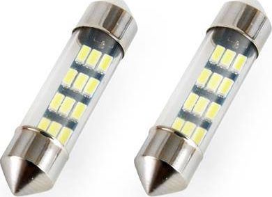 AMiO Żarówki LED STANDARD Festoon C5W 12xSMD 3014 12V 36mm