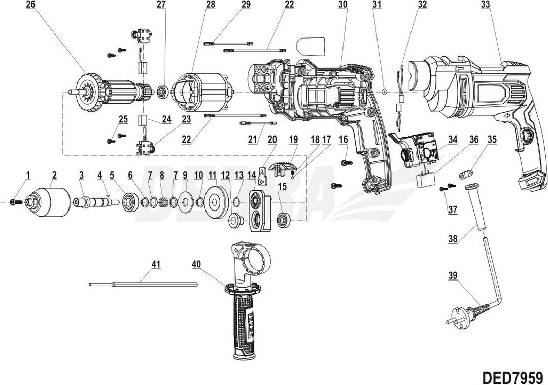 Dedra Uchwyt wiertarski