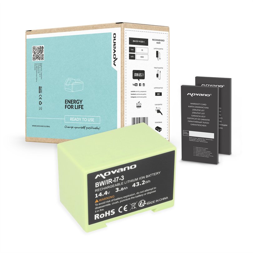 Akumulator do iRobot Roomba ABL-D1 14.4V 3.0Ah