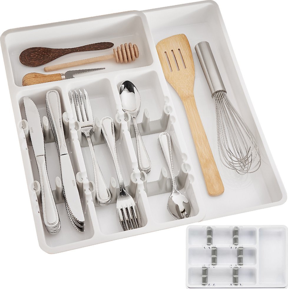 Verk Wkład do szuflady na sztućce organizer rozsuwany Wkład do szuflady na sztućce organizer rozsuwany