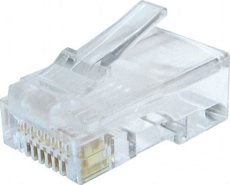 Gembird Gembird wtyk RJ45, kat. 6, 30U'' na drut 8P8C 100-pak