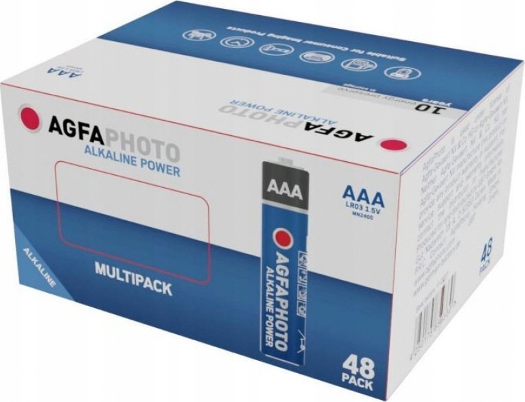 AgfaPhoto AgfaPhoto Batterie Alkaline Power -AAA LR03 Micro 48St.