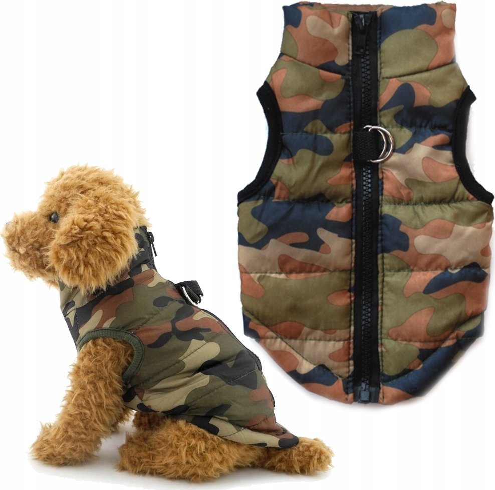 Korbi KAMIZELKA DLA PSA KOTA UBRANKO MORO ZIELONE S