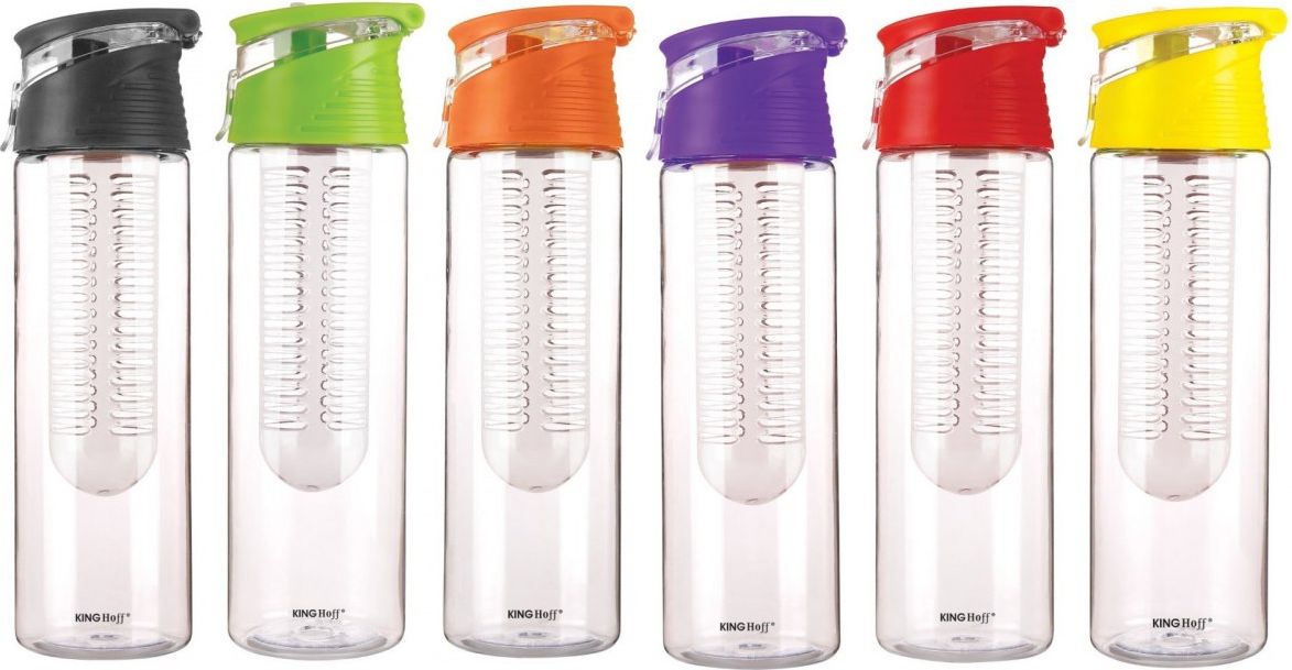 KingHoff Butelka z sitkiem 800 ml