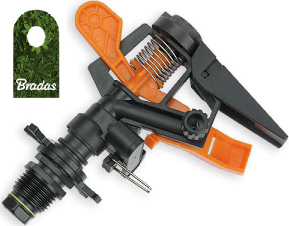 Bradas Zraszacz pulsacyjny GZ1/2" 22m AQUA JET BRADAS 0119