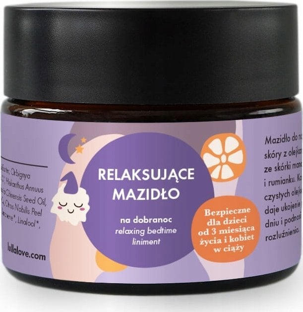 LullaLove Lullalove, Relaksujące mazidło na dobranoc, 50 ml