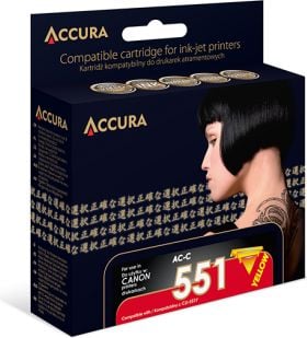 Tusz Accura Tusz AC-C551Y / CLI-551Y (Yellow)
