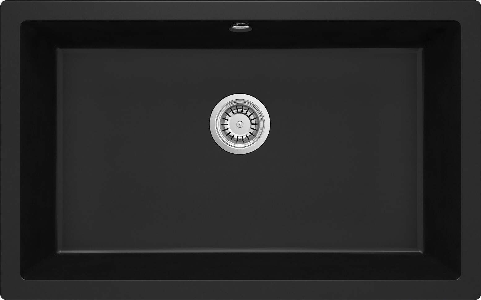 Zlewozmywak Deante Deante Corda Komora podblatowa - nero