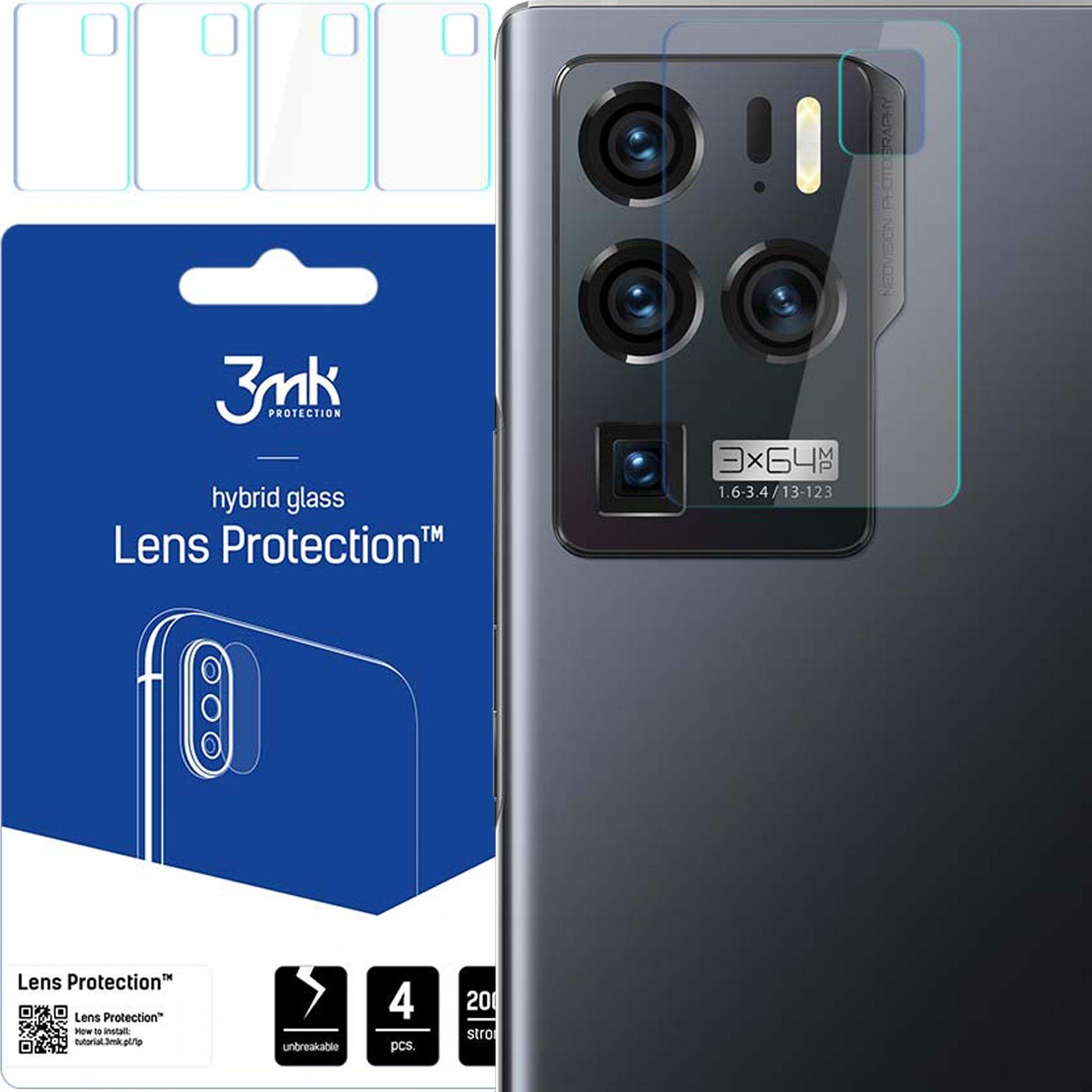 ZTE AXON A31 ULTRA - 3MK LENS PROTECTION