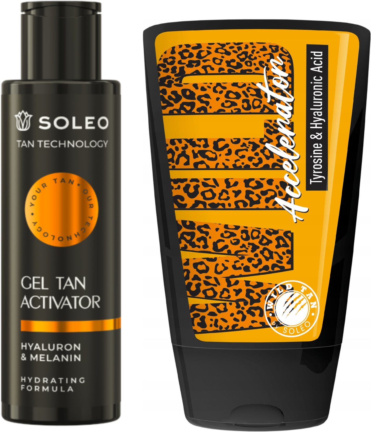 Soleo Tan Technology Gel Tan Activator + Wild Tan Accelerator Gratis