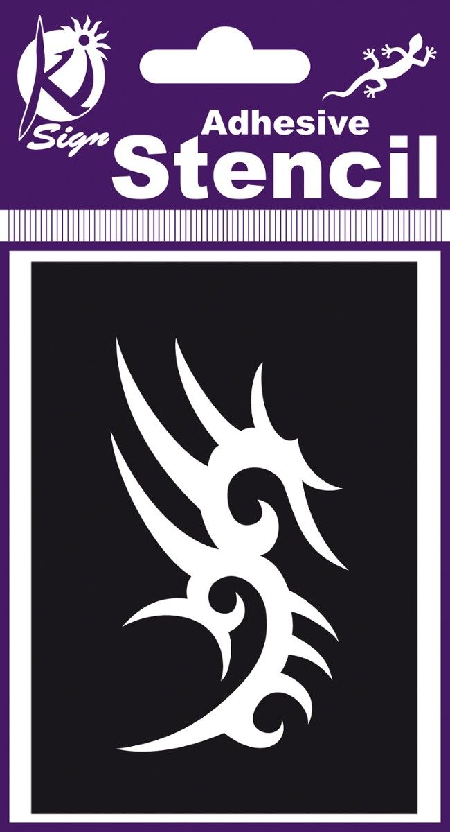 Ki-Sign Szablon 7x10 cm Tribal 7