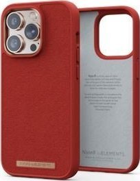 Njord by Elements Etui zamszowe do iPhone 14 Pro Max Burnt Orange Comfort+