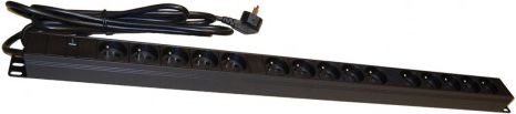Alantec Listwa zasilająca 19" 1U 15x CEE 7/5 (PZ015)