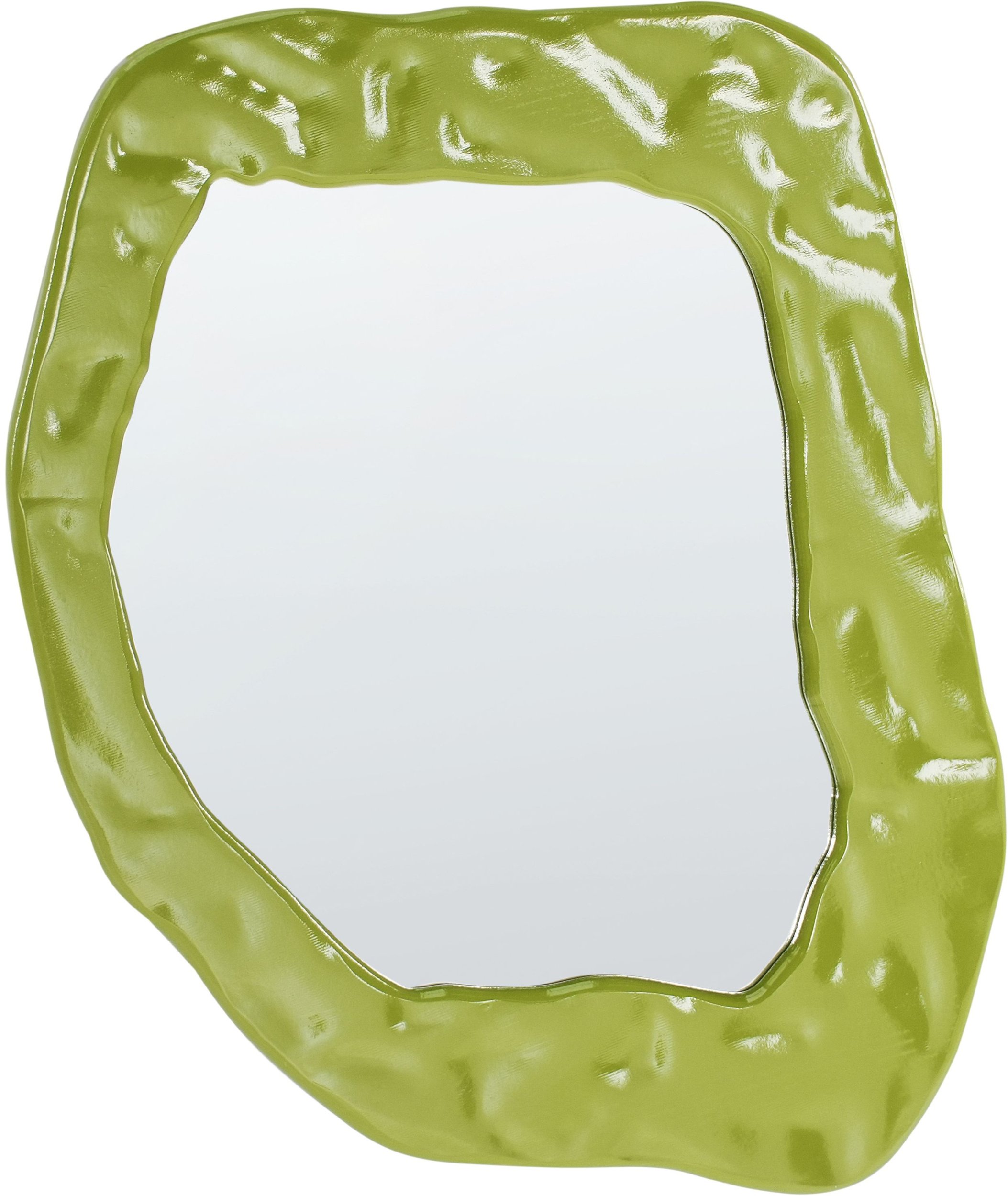 Lustro ścienne MARTYRE 57 cm 74 cm Zielony