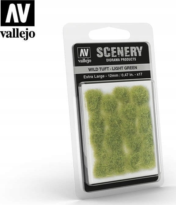 Vallejo Vallejo: Scenery - Wild Tuft - Light Green (12)x17