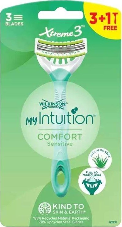 Wilkinson My Intuition Xtreme3 Comfort Sensitive jednorazowe maszynki do golenia dla kobiet 4szt