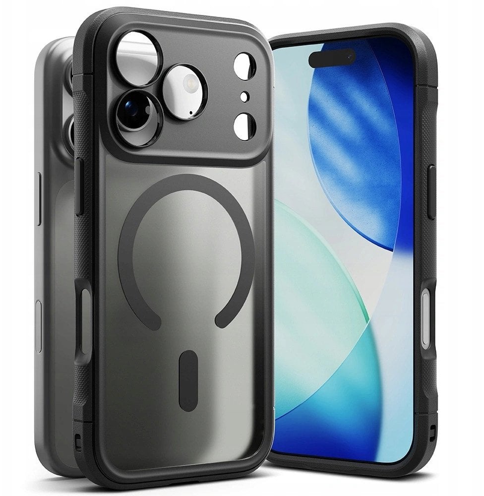 Etui Ringke Fusion Bold Magnetic MagSafe do Apple iPhone 17 Pro Matte Black