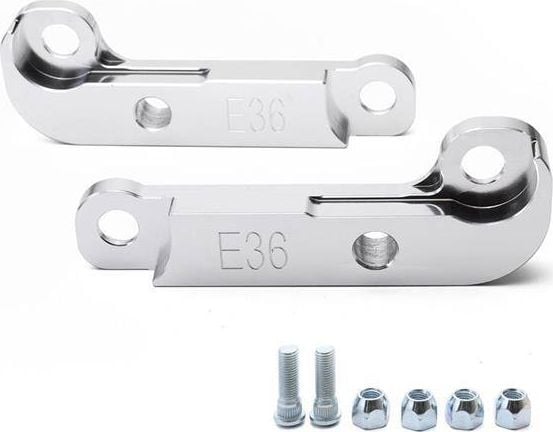 TurboWorks Adaptery skrętu BMW E36 25% SILVER
