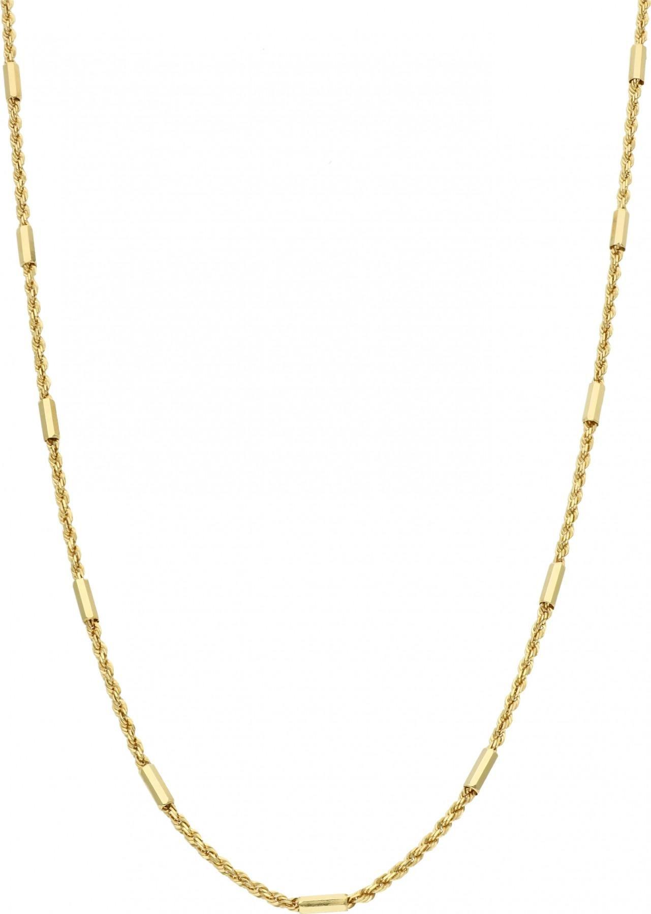 Rosanto Złoty łańcuszek kordel z przekładkami