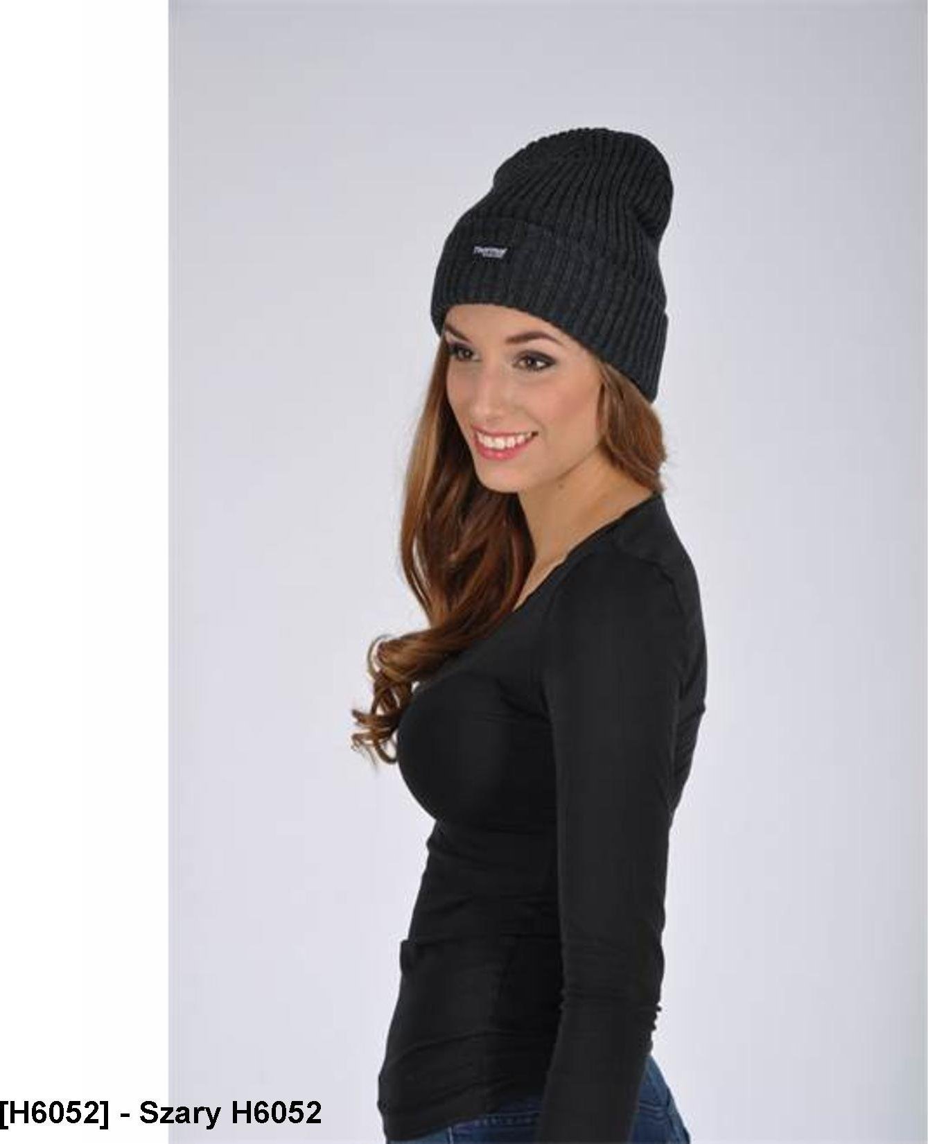 Ardon H6052 - ARDON EDWIN - czapka zimowa dzianinowa + ppolarowa podszewka