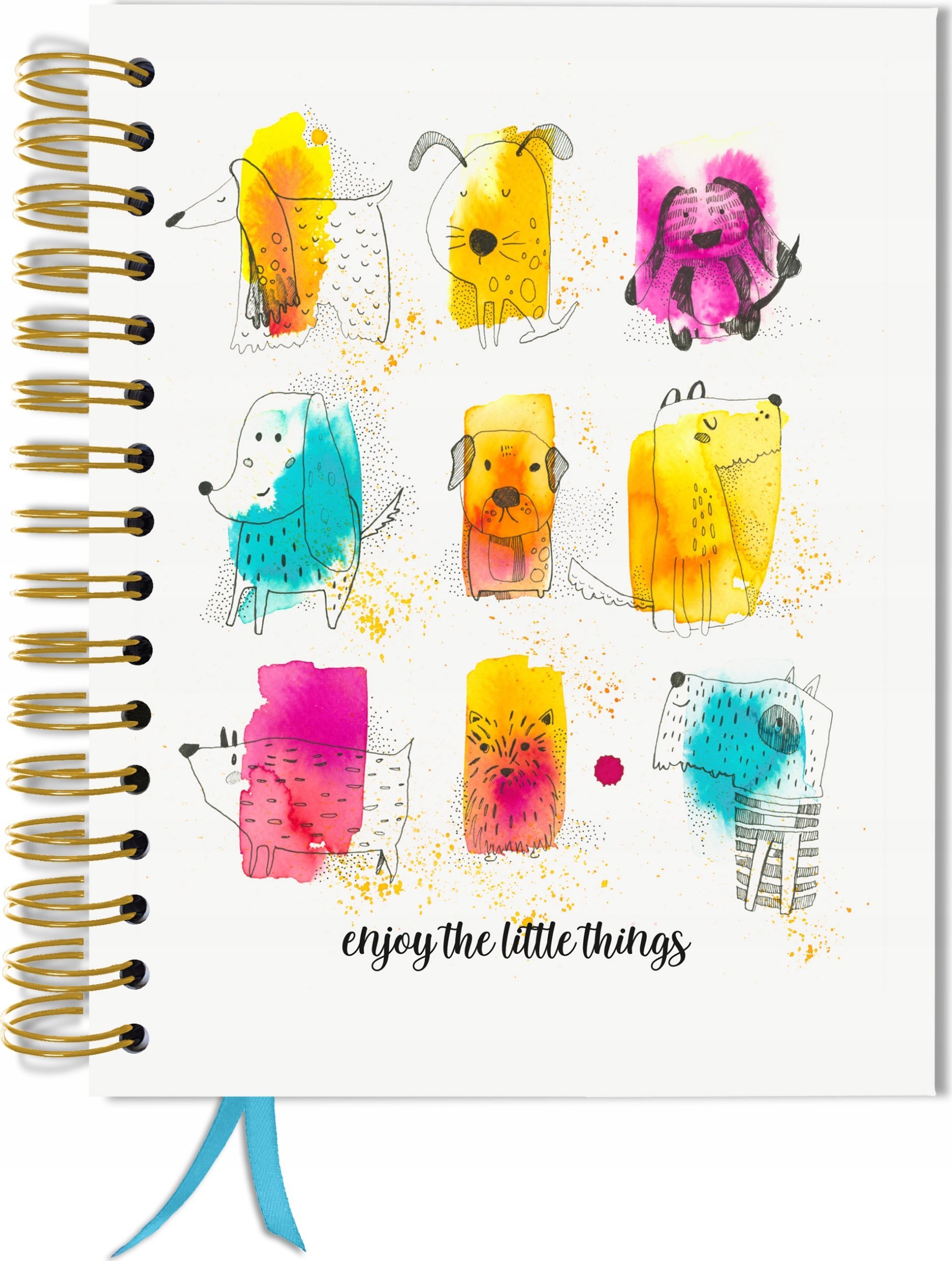 TadaPlanner Bujo bullet 180 stron journal 180 stron notatnik A5+ kropki pamiętnik