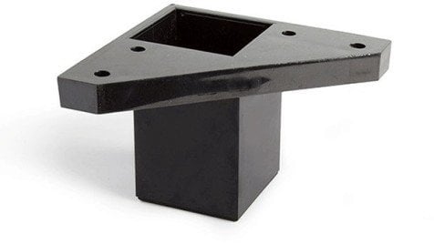 ABS LEG 40X40 L60 BLACK