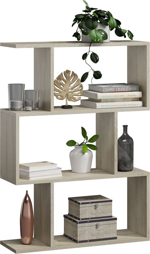 Elior Nowoczesny regał dąb sonoma - Aristo 2X