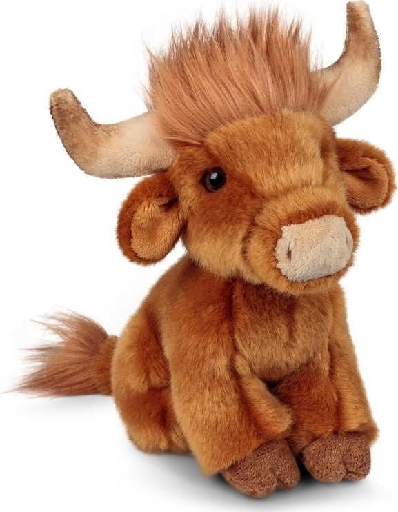 Pluszowa szkocka krowa