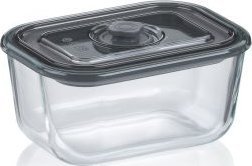 Kela Pojemnik na żywność, szkło borokrzemowe/tworzywo sztuczne, 0,4 l, 14 x 10 x 6,5 cm / Kela