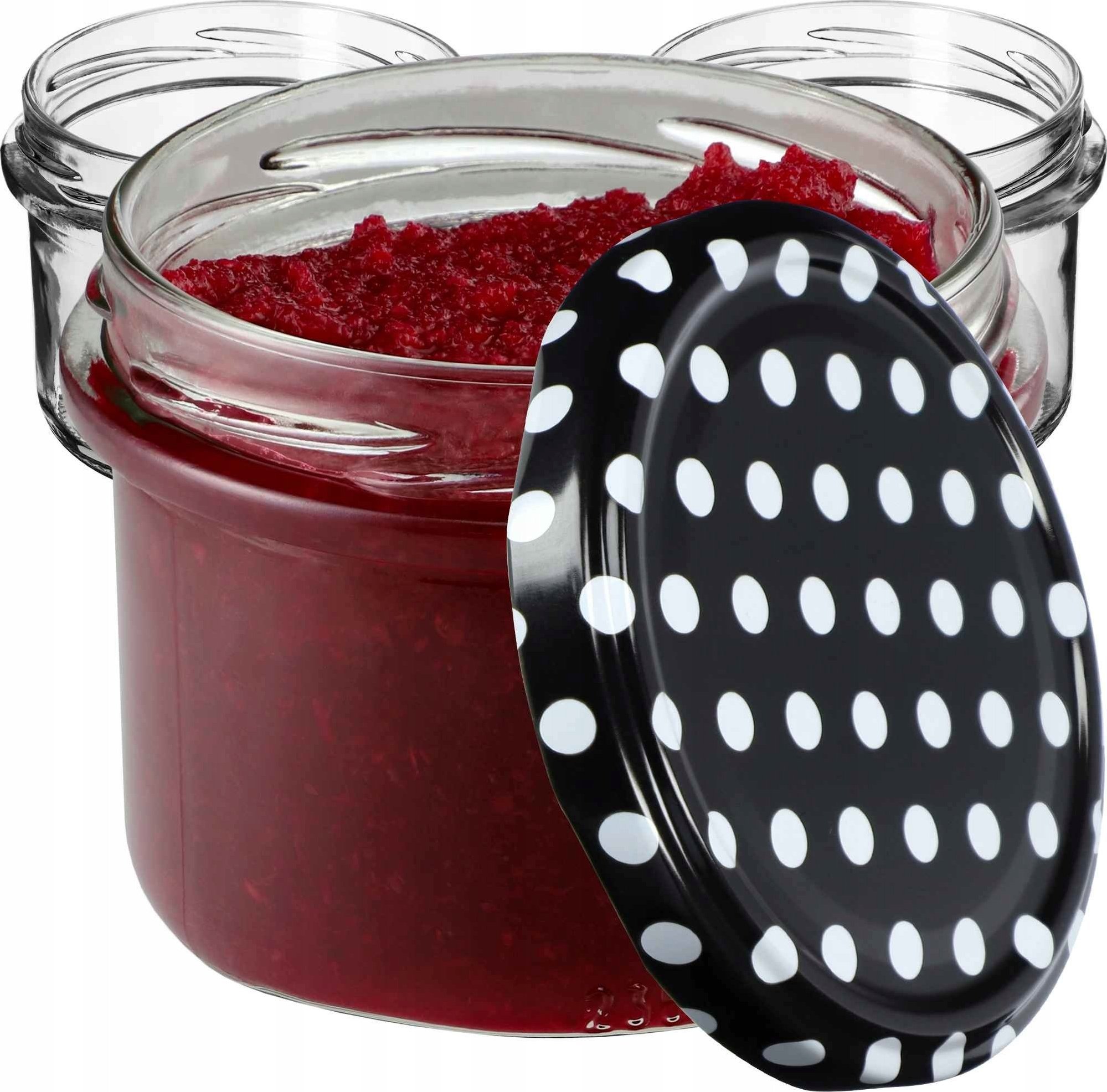 Kadax 10x Słoiki 235ml + Wieczko fi82 Na Dżem Pasztet