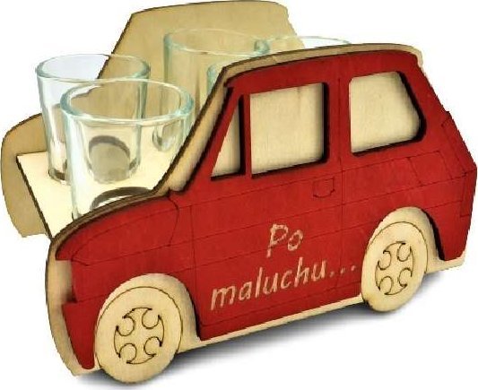 Anapol Mini stojak na kieliszki do wódki PO MALUCHU