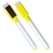 Marker suchościeralny z magnesem żółty
