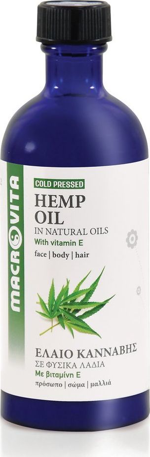Macrovita MACROVITA OLEJ KONOPNY w naturalnych olejach tłoczony na zimno z witaminą E 100ml