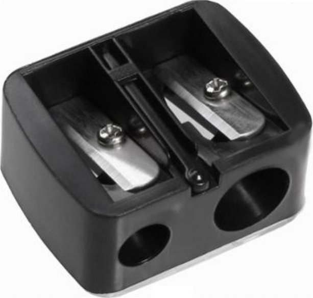 Inter-Vion Temperówka do kredek, podwójna MakeUp Dual Sharpener Intervion