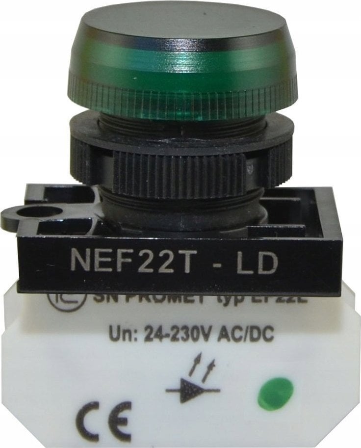 Promet Lampka NEF22 zielona W0-LD-NEF22TLD Z