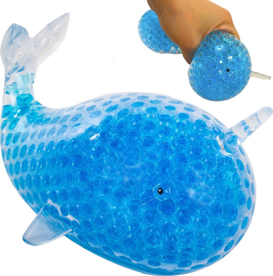Verk Gniotek antystresowy żelowy squishy delfin kulki sensoryczny duży zgniotek Gniotek antystresowy żelowy squishy delfin kulki sensoryczny duży zgni