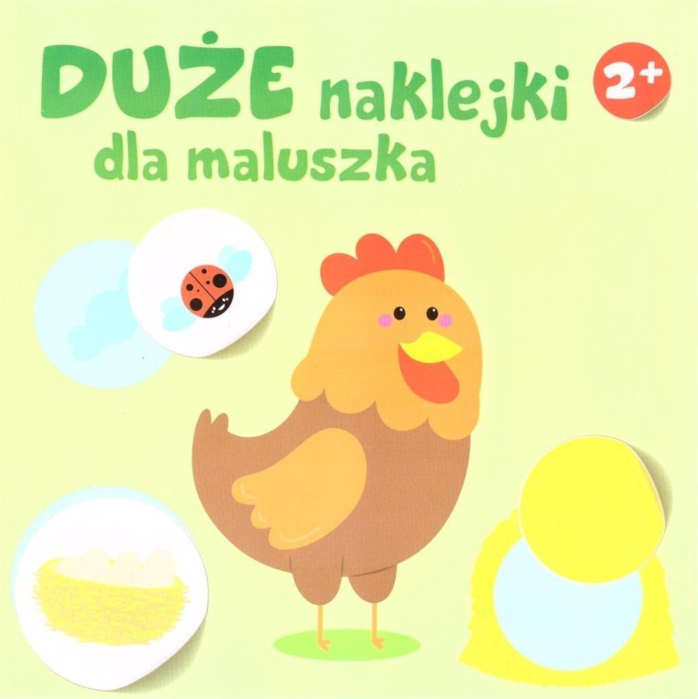 YOYO Duże naklejki dla maluszka 2+ - Kura