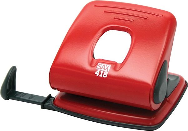 Dziurkacz SAX 418 25 kartek Czerwony (ISAX418-04)