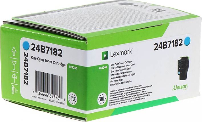 Toner Lexmark 24B7182 Cyan Oryginał (24B7182)